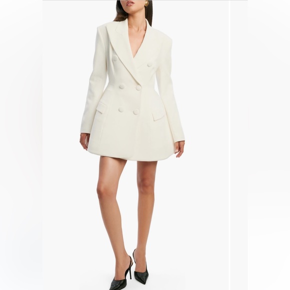 BardotJanna Long SleeveDouble Breasted Coat